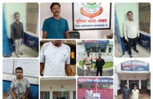 पुलिस की बड़ी कार्रवाई: 07 दिवसीय विशेष अभियान में 50 स्थाई वारंटी सहित कुल 67 वारंटी गिरफ्तार