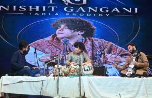 निशित के तबले और मुदस्सिर की सारंगी ने छेड़ी सुरों की खूबसूरत धुन