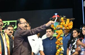 उप मुख्यमंत्री अरुण साव ने किया चक्रधर समारोह की आठवीं सांस्कृतिक संध्या का शुभारंभ