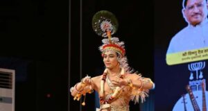 डॉ. मंजू ईलांग्बाम की मणिपुरी नृत्य प्रस्तुति में दिखा भाव, लय और नृत्य का मनोहारी संगम