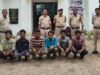समझाइश के अगले ही दिन बदमाशों पर चला पुलिस का डंडा, 6 को भेजा जेल