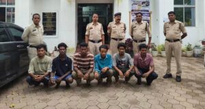 समझाइश के अगले ही दिन बदमाशों पर चला पुलिस का डंडा, 6 को भेजा जेल