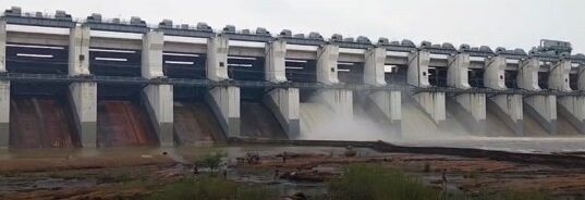 धमतरी में भारी बारिश से उफान पर नदियां