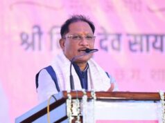 बनोरा अघोर गुरु पीठ पहुंचे मुख्यमंत्री विष्णुदेव साय