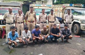 “ऑपरेशन शंखनाद” में रायगढ़ पुलिस की बड़ी कार्रवाई, 6 गौवंशों को तस्करों के चंगुल से कराया मुक्त