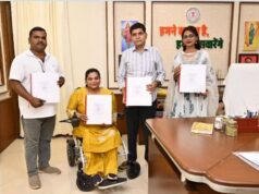 ब्रेल पुस्तक से दृष्टिबाधित विद्यार्थियों को कानूनी अधिकारों और शासकीय योजनाओं की मिलेगी जानकारी – राजस्व मंत्री टंक राम वर्मा