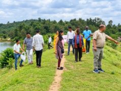 सेमरहा जलाशय की स्वच्छता से दिया जल संरक्षण का संदेश