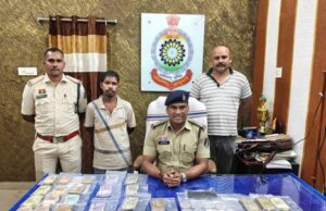 घरघोड़ा के जयस्तंभ चौक में दो किराना दुकानों में हुई सिलसिलेवार चोरी का खुलासा