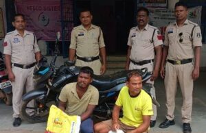 ऑपरेशन आघात के तहत पुसौर पुलिस की कार्रवाई