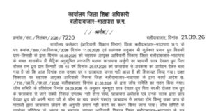 लापरवाही पर जिला प्रशासन की बड़ी कार्रवाई,छात्रावास अधीक्षक निलंबित