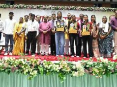 उप मुख्यमंत्री अरुण साव ने बहतराई खेल अकादमी के अंतरराष्ट्रीय पदक विजेता खिलाड़ियों का किया सम्मान, बढ़ाया हौसला
