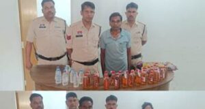 ऑपरेशन आघात : जूटमिल पुलिस की 48 घंटे में ताबड़तोड़ कार्रवाई, 5 आरोपियों से 315 पाव देशी प्लेन और 11 अध्धी शराब जब्त