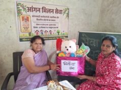 आंगनबाड़ी केंद्रों में खिलौना दान करने आगे आ रहे आमजन