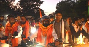 जन सेवा से राष्ट्र सेवा के 25 वर्ष का संदेश लेकर पहुंची बाइक रैली, स्वास्थ्य एवं कृषि मंत्री ने किया भव्य स्वागत