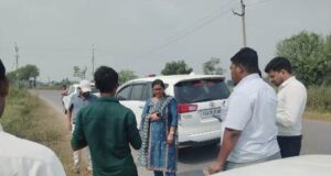 कलेक्टर जयश्री जैन ने चंद्रपुर क्षेत्र पहुँचकर पीवी ऐप सर्वे कार्यो का किया औचक निरीक्षण