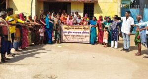 बुनगा के पांच आंगनबाड़ी केंद्रों में हुआ आंगन मिलन सेवा कार्यक्रम