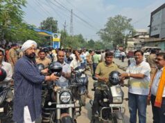 यातायात नियमों का पालन ही ‘सेवा संकल्प’ की मूल भावना : माटी कला बोर्ड अध्यक्ष शंभूनाथ चतुर्वेदी
