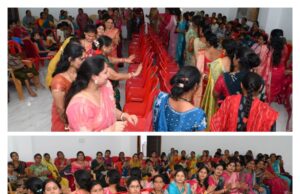 बलौदाबाजार में साहू समाज की मातृशक्तियों का तीजा मिलन कार्यक्रम उत्साहपूर्वक संपन्न