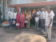 गुमशुदा युवती जबलपुर से दस्तयाब कर परिजनों को सौंपा, भूपदेवपुर पुलिस का फूल-मालाओं से किया गया स्वागत