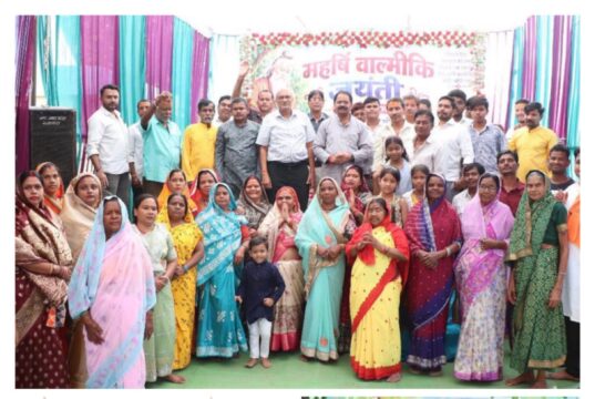 वाल्मीकि प्राकट्य दिवस पर विधायक इन्द्र साव ने किया महर्षि वाल्मीकि के आदर्शों को आत्मसात करने का आह्वान